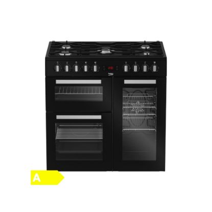 Picture of Cuisinière 5 feux gaz et 3 fours - bPRO 500 PS235315DB - Noir