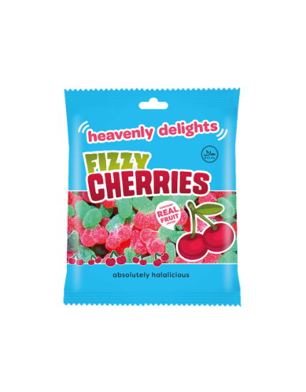 Bonbons CERISES PÉTILLANTES - Sachet de 70 g