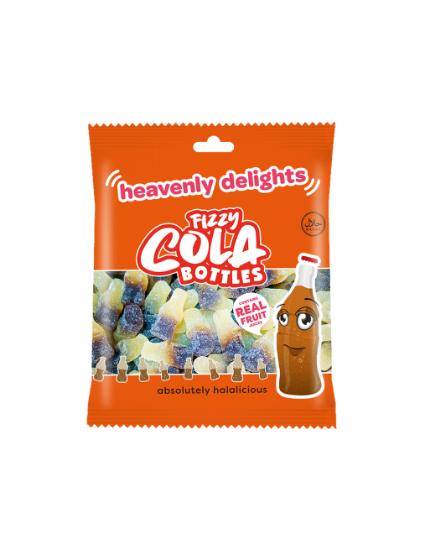 Bonbons Bouteilles de Cola Fizzy - Paquet de 70 g