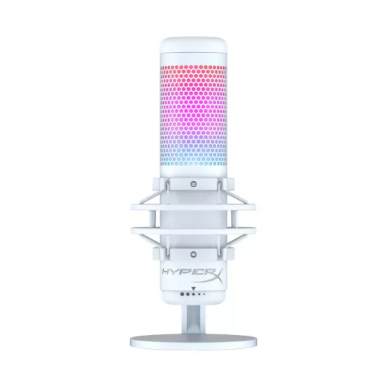 HyperX QuadCast S – Microphone USB avec Éclairage RGB