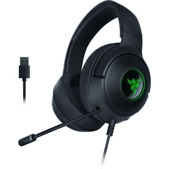 Casque Gaming PC Filaire Razer Kraken V3 X USB - Ultra Léger