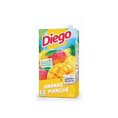 Image de Jus Ananas Victoria/Mangue 1L Diego