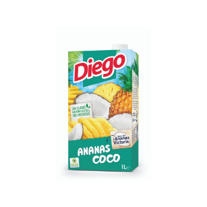 Picture of Jus Ananas/Coco - Ananas Victoria 1L Diego