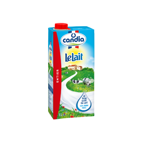 Picture of Candia lait entier Brique 1L 