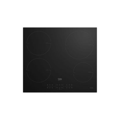 Image de Plaque de cuisson encastrable 60cm induction 4 foyers 7200W - BEKO b300 HII64200MT