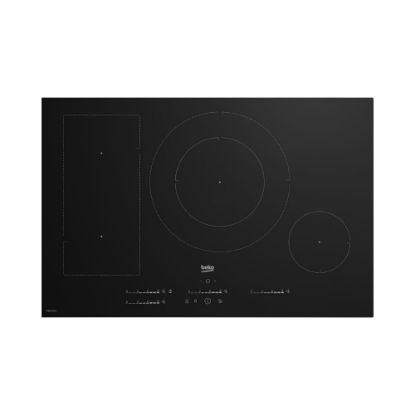 Image de Plaque de cuisson encastrable 80cm induction 4 foyers dont 1 flex 7400W - BEKO bPRO 500 HII84700UFT