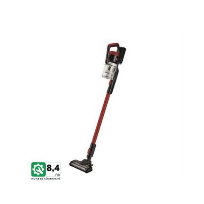 Image de Aspirateur Balai Multifonction 25.2 V - Technologie Cyclonique - Autonomie 42min - Brosse rétroéclairée - BEKO VRT71920VR - Rouge