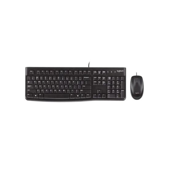 Picture of Pack clavier + souris filaire - Logitech MK120 - noir