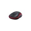 Image de Souris sans fil compacte - Logitech M185 - rouge