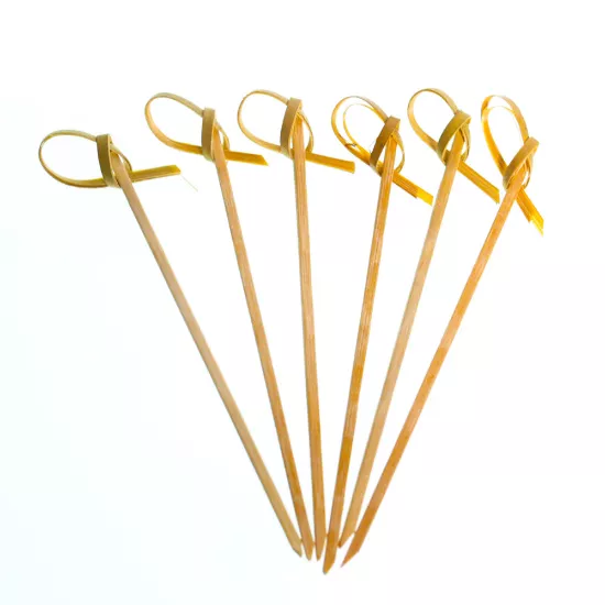 Piques Bambou Torsade 15 cm (Paquet de 200 pièces)