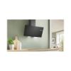 Picture of Hotte murale 80cm 550m3/h - Bosch Série 2 DWK85DK60 - Noir avec finition en verre