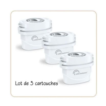 Image de Lot de 3 cartouches pour carafre filtrante - Little Balance 8588