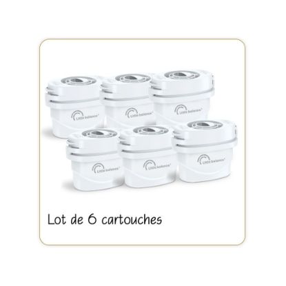 Image de Lot de 5 cartouches + 1 offerte pour carafre filtrante - Little Balance 8590