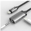 Image de ADAPTATEUR AUDIO LIGHTNING JACK 3,5mm + LIGHTNING - Akashi