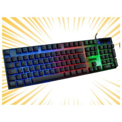 Image de Pack clavier souris gaming filaire retroeclaire - Akuma Sentai C02