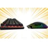 Picture of Pack clavier souris gaming sans fil et rechargeable / Clavier compact 88 touches / Souris haute precision 3200 DPI - Akuma Sentai C03WL