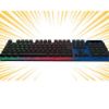 Image de Clavier gaming / Membrane reactive optimisee / Retroeclairage arc-en-ciel - Akuma Shonen K01