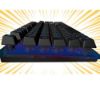 Image de Clavier gaming / Membrane reactive optimisee / Retroeclairage arc-en-ciel - Akuma Shonen K01