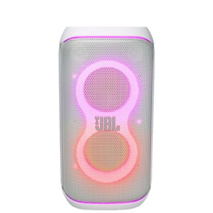 Picture of JBL PartyBox Club 120 | Enceinte de soirée portable avec son puissant JBL Pro, jeu de lumières palpitant, résistance aux éclaboussures, poignée pliable et batterie remplaçable - Blanc