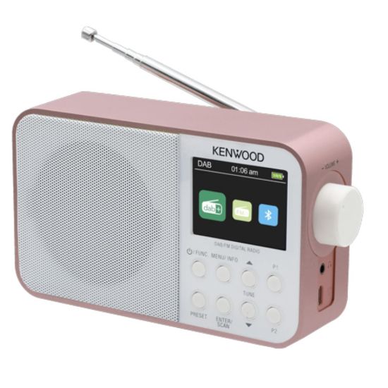 Picture of Radio Portable DAB+ - Kenwood CR-M30DAB-R - Rose