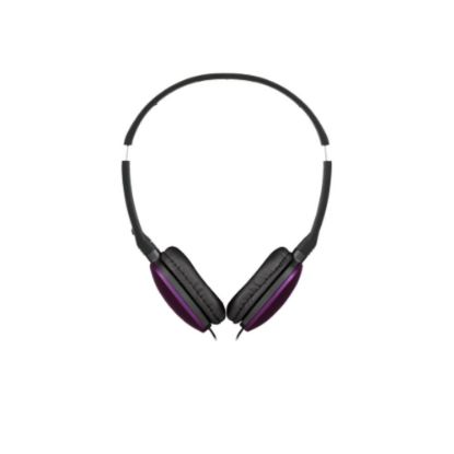 Picture of Casque filaire supra-auriculaire léger et pliable avec télécommande et micro - JVC HA-S160M - Violet