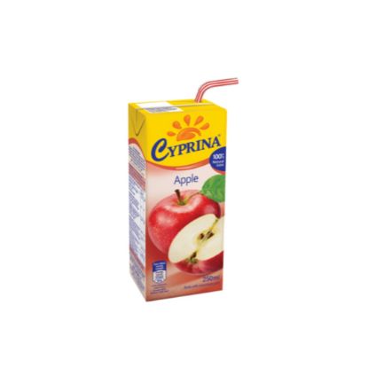 Jus de pomme Cyprina briquette 25cl