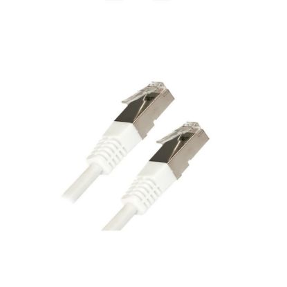 Picture of CÂBLE RJ45, CAT 6, F/UTP, DROIT, BLANC, 15M