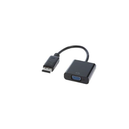 Image de CONVERTISSEUR DISPLAYPORT / VGA, M / F, NOIR