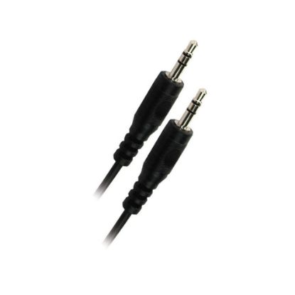 Picture of CÂBLE JACK 3.5, STEREO, M / M, NOIR, 1.5M