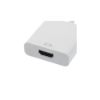 Image de ADAPTATEUR USB-C (3.1) / HDMI 1.4, 4K, M / F, BLANC