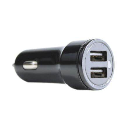 Image de CHARGEUR ALLUME-CIGARE 2USB 3.1A NOIR