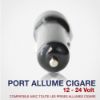 Image de CHARGEUR ALLUME-CIGARE 2USB 3.1A NOIR