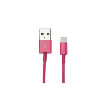 Picture of CÂBLE USB-A / LIGHTNING, M / M, ROSE, 1.5M