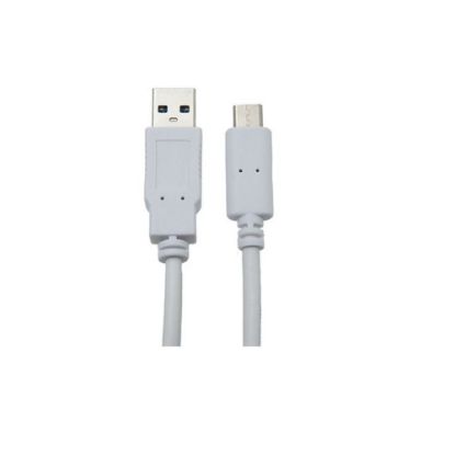 Picture of CÂBLE USB-A / USB-C, USB 3.0, M / M, BLANC, 1M