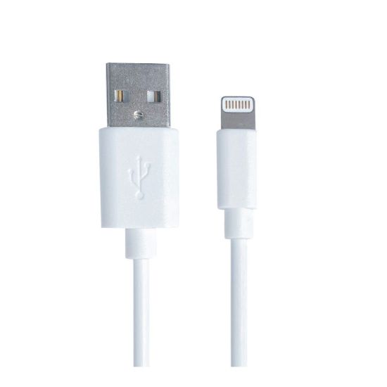 Picture of CÂBLE MFI, USB-A / LIGHTNING, M / M, BLANC, 1M