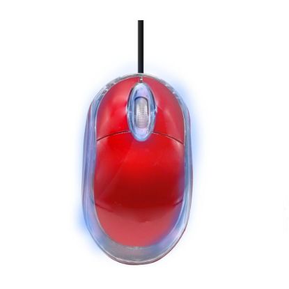 Image de SOURIS OPTIQUE USB 3 BOUTONS ROUGE