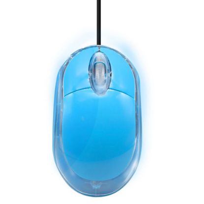 Image de SOURIS OPTIQUE USB 3 BOUTONS BLEU