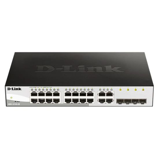 Image de Switch administrable intelligent Gigabit 20 ports - DGS-1210-20