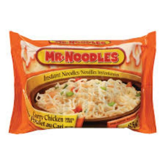 Nouilles Instantanées Saveur Poulet au Curry - Mr. Noodles - 85 g