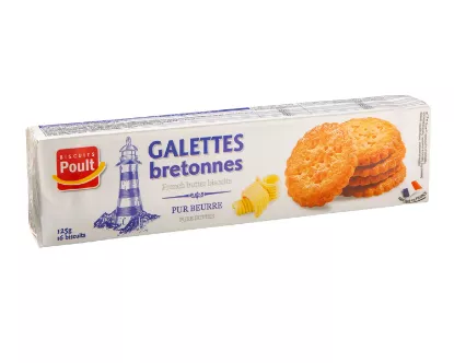 Galettes Bretonnes Poults Les Glénans – 125g