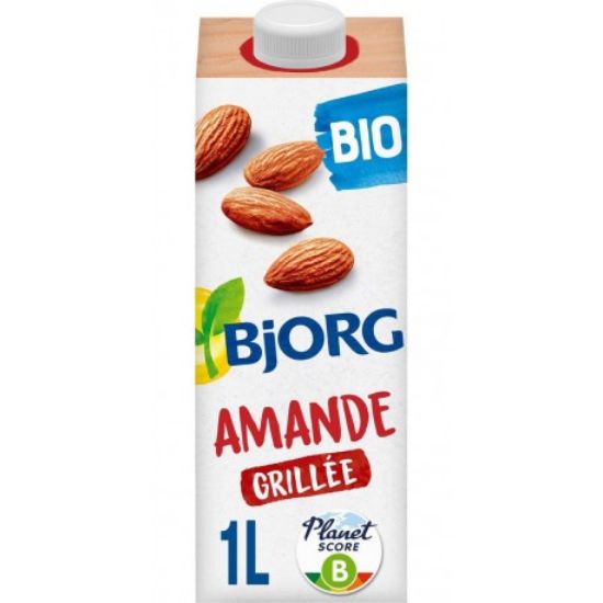 Boisson Végétale Bjorg Lait d'Amande Grillée Bio - 1L