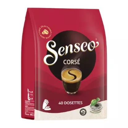 Café en Dosettes SENSEO® Corsé – Paquet de 40 Dosettes