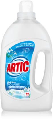 Lessive liquide ARTIC Fraîcheur Polaire 2L 40 doses