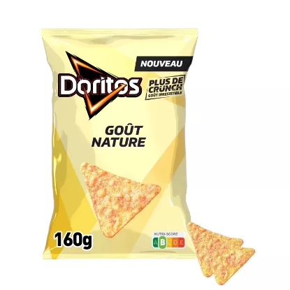 Chips Tortilla Goût Nature DORITOS – Sachet de 160 g