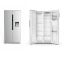 Picture of Réfrigérateur américain 410L No Frost Distributeur d'eau avec réservoir - DeRosso DRK-SBS430EWD-I - Inox