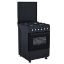 Picture of Cuisinière 50cm 4 foyers gaz - DeRosso NDR-5050FG4-B - Noir