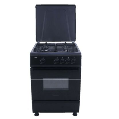 Picture of Cuisinière 60cm 4 foyers gaz - Berklays BC664G4BK - Noir