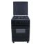 Image de Cuisinière 60cm 4 foyers gaz - Berklays BC664G4BK - Noir