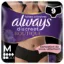 Culottes Fuites Urinaires Taille M Noir Discreet Boutique ALWAYS (9 culottes)