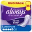 Serviettes Hygiéniques Fuites Urinaires Long Plus Extra Sûre Discreet ALWAYS (16 serviettes)
